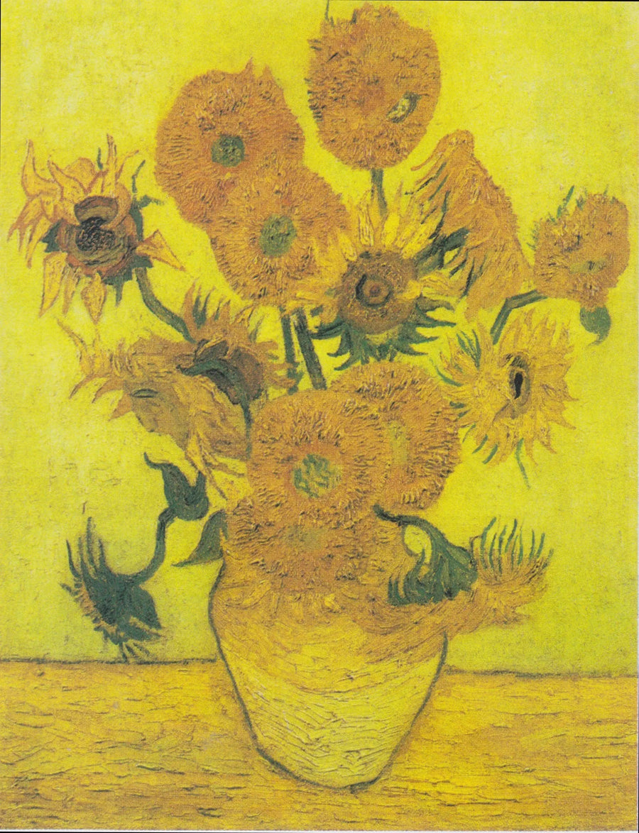 טבע דומם: אגרטל עם חמש עשרה חמניות - Vincent van Gogh