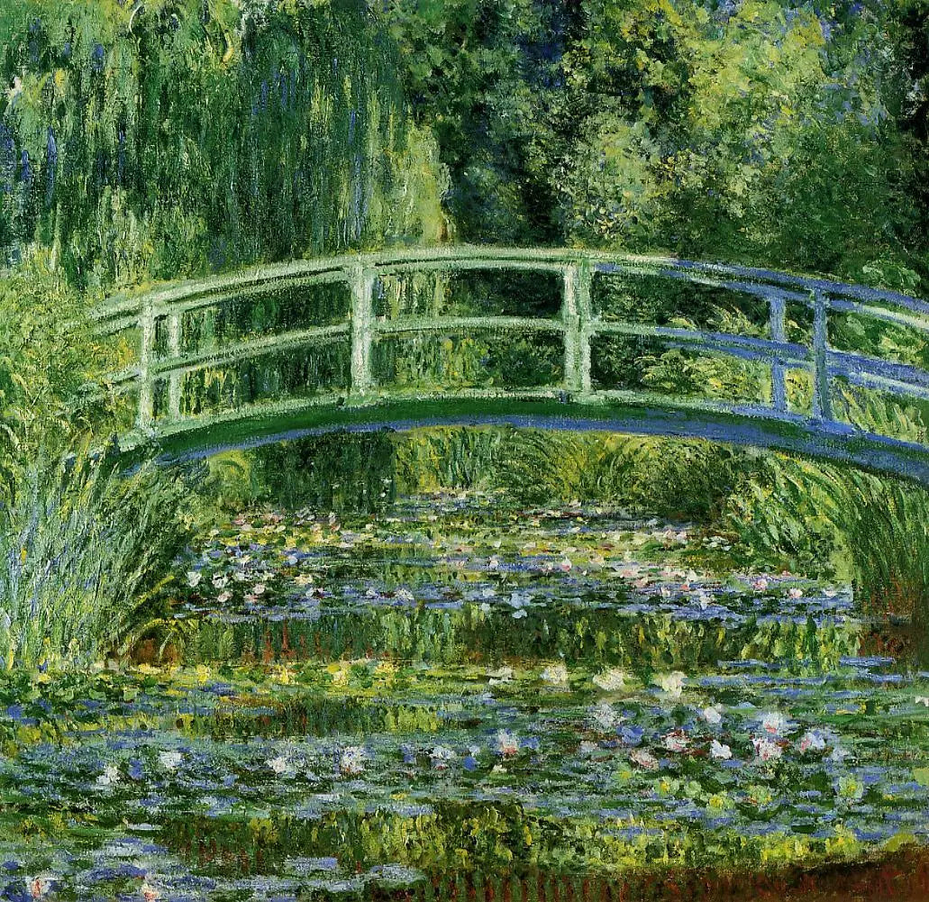 Nénuphars et Pont Japonais - Claude Monet - Alpha Reproduction