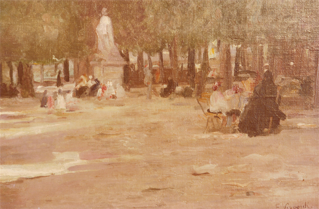 No Garden of Luxembourg - Eliseu Visconti