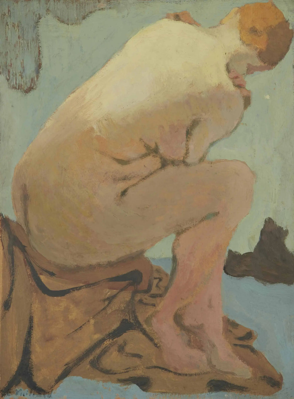 Nu assis - Édouard Vuillard - Alpha Reproduction