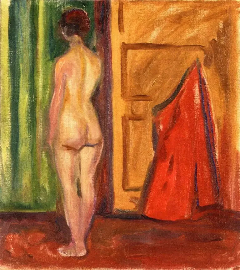 Nu de dos - Edvard Munch image 1 reproduction réalisée par Alpha Reproduction