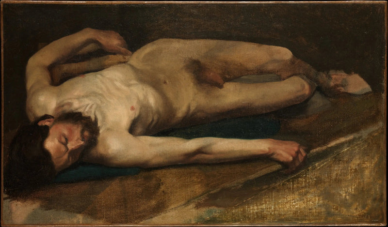 גבר עירום - אדגר דגה
