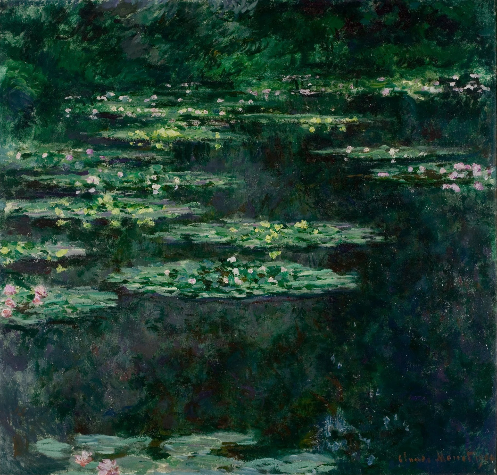 Les Nymphéas de Claude Monet, 1904 – MuMa Le Havre A 486, Wildenstein 1664