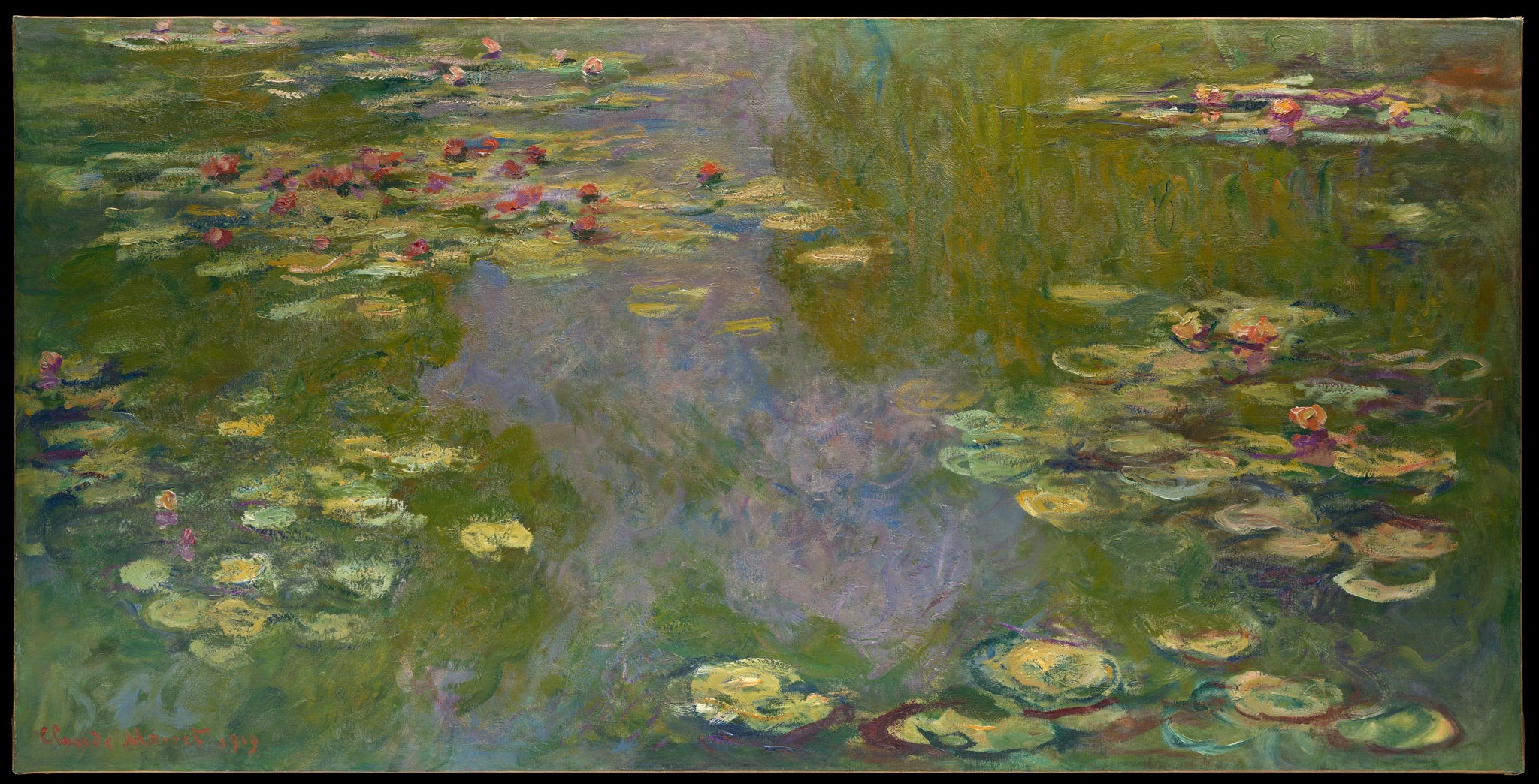 Nymphéas de Claude Monet, 1919 – Metropolitan Museum of Art 1998.325.2, Wildenstein 1891
