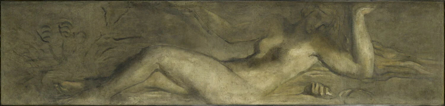 Océanide. Grisaille. - Théodore Chassériau