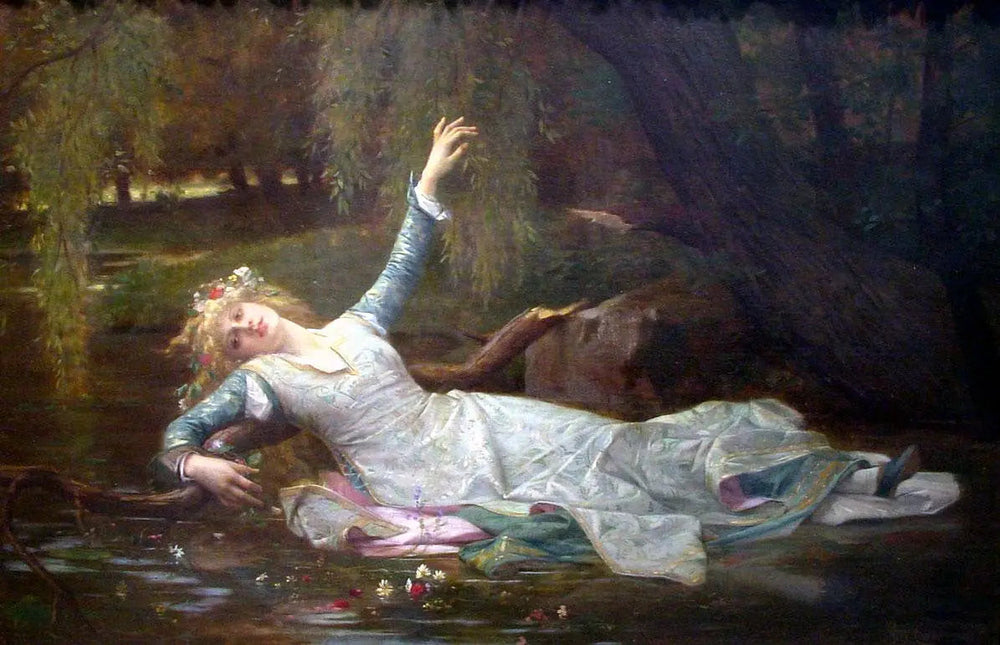 Ophélie - Alexandre Cabanel image 1 reproduction réalisée par Alpha Reproduction