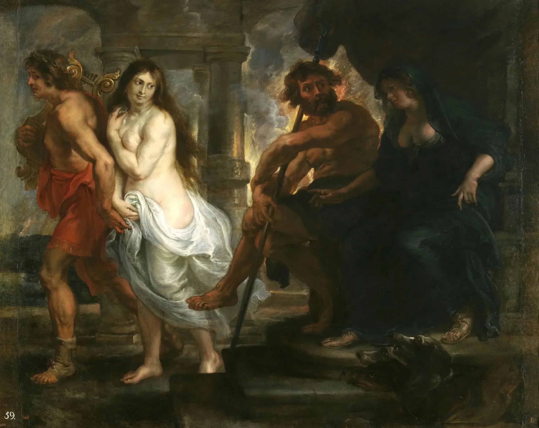 Orphée et Eurydice - Peter Paul Rubens image 1 tableau peint à l’huile sur toile