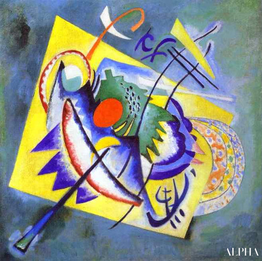 Ovale rouge - Vassily Kandinsky - Reproductions de tableaux et peintures haut de gamme