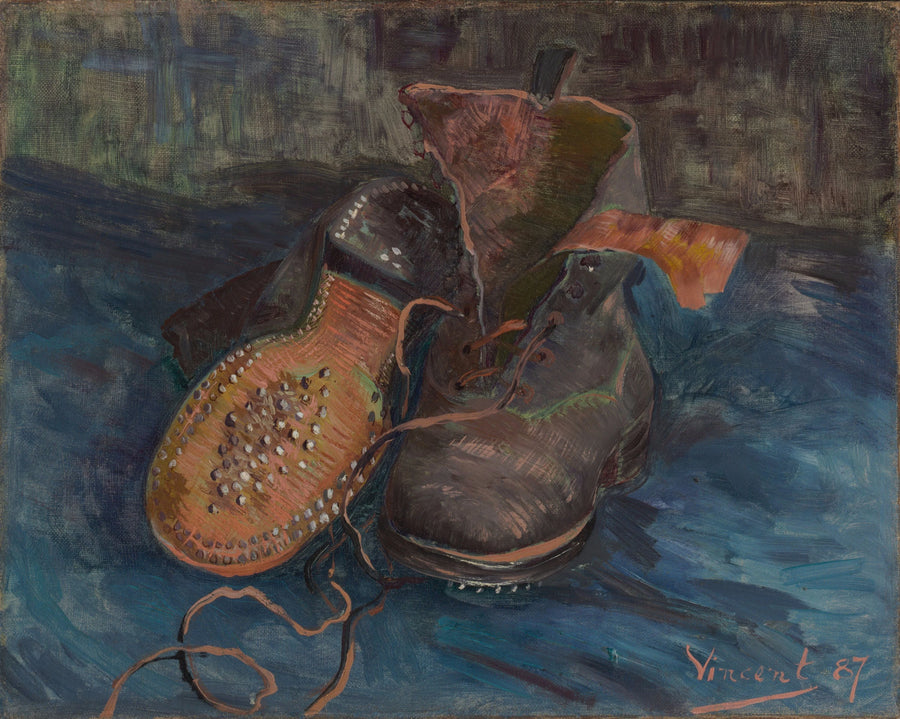 זוג נעליים, A - Vincent van Gogh