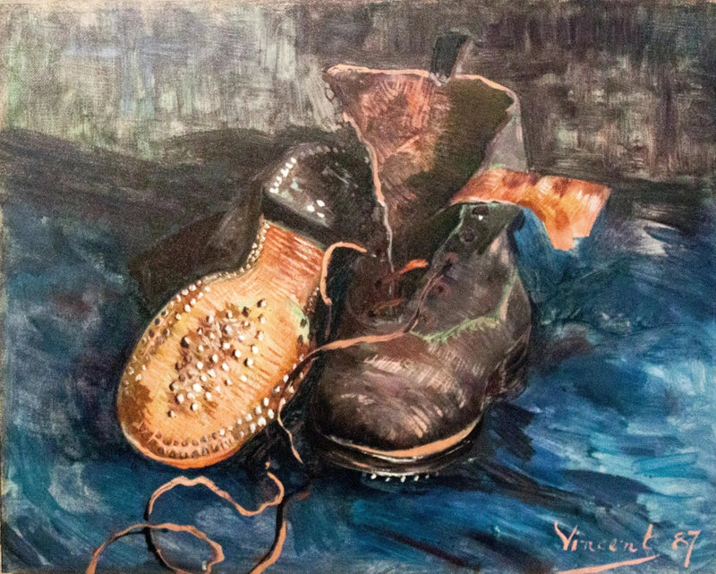 זוג נעליים, A - Vincent van Gogh