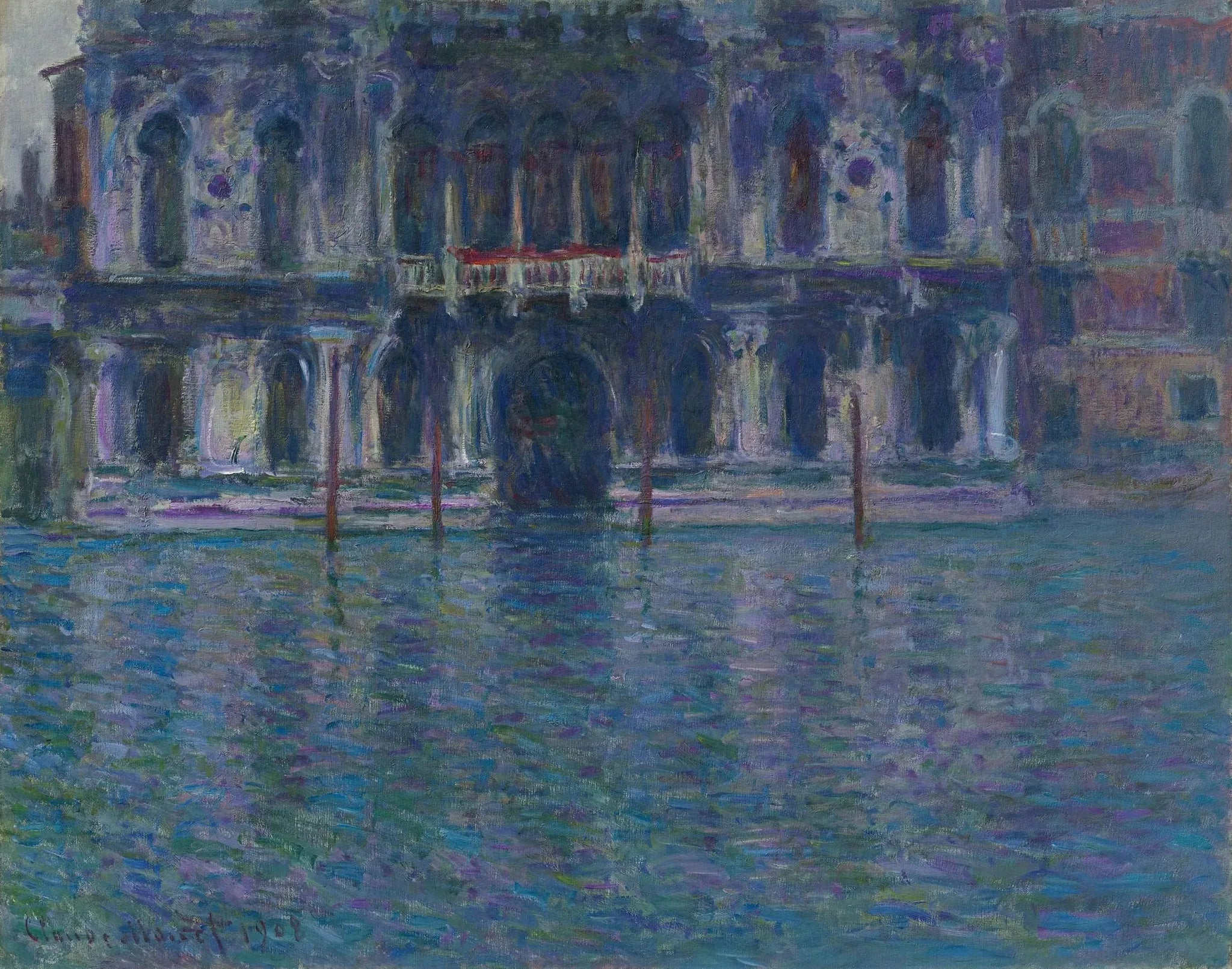 Le Palazzo Contarini de Claude Monet, 1908 – Museum Barberini MB-Mon-31, Wildenstein 1766