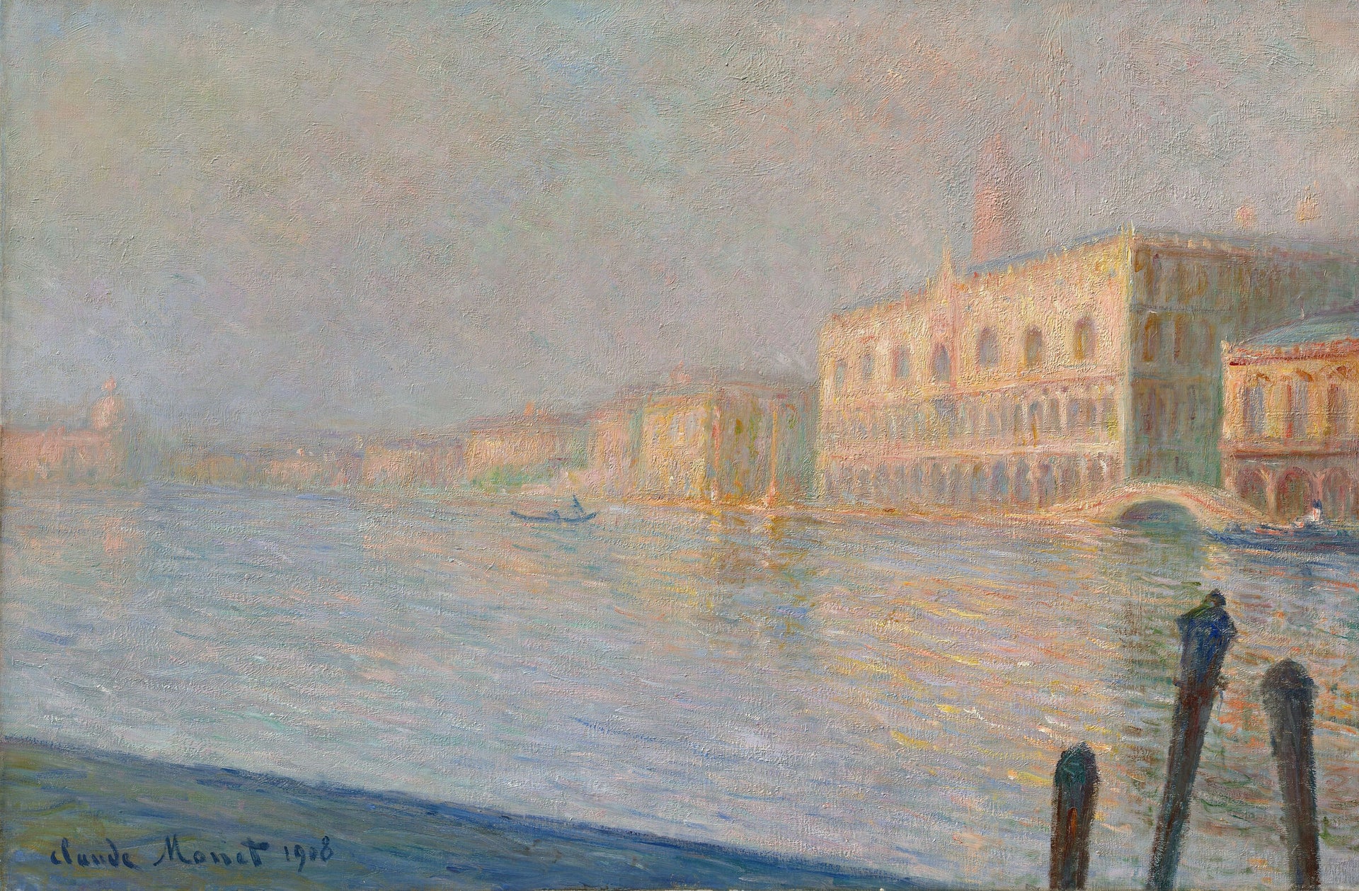 Le Palais Ducal de Claude Monet, 1908 – Museum Barberini MB-Mon-32, Wildenstein 1770