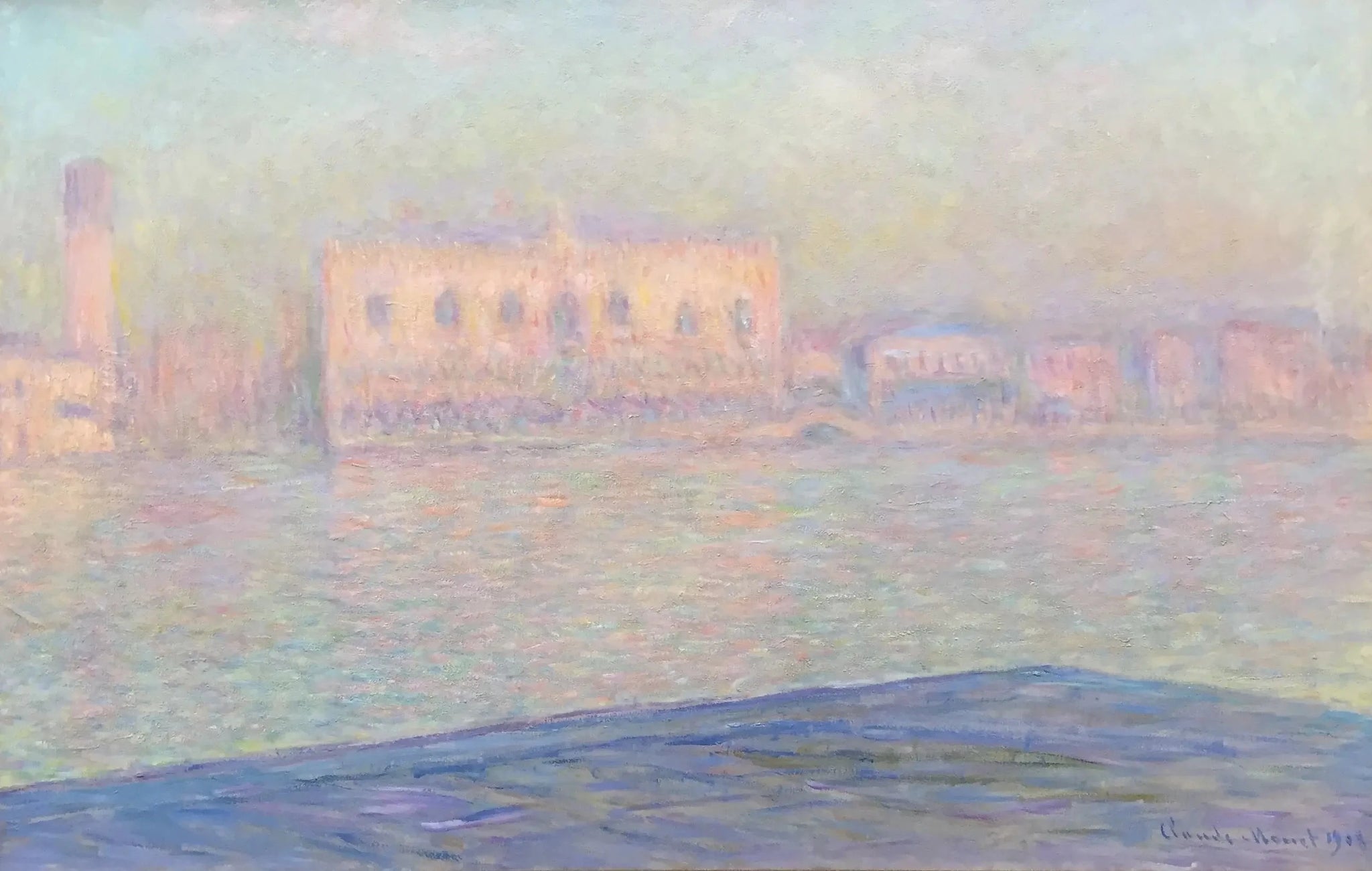 Le Palais Ducal vu de Saint-Georges Majeur de Claude Monet, 1908 – Kunsthaus Zürich 1995-0004, Wildenstein 1751