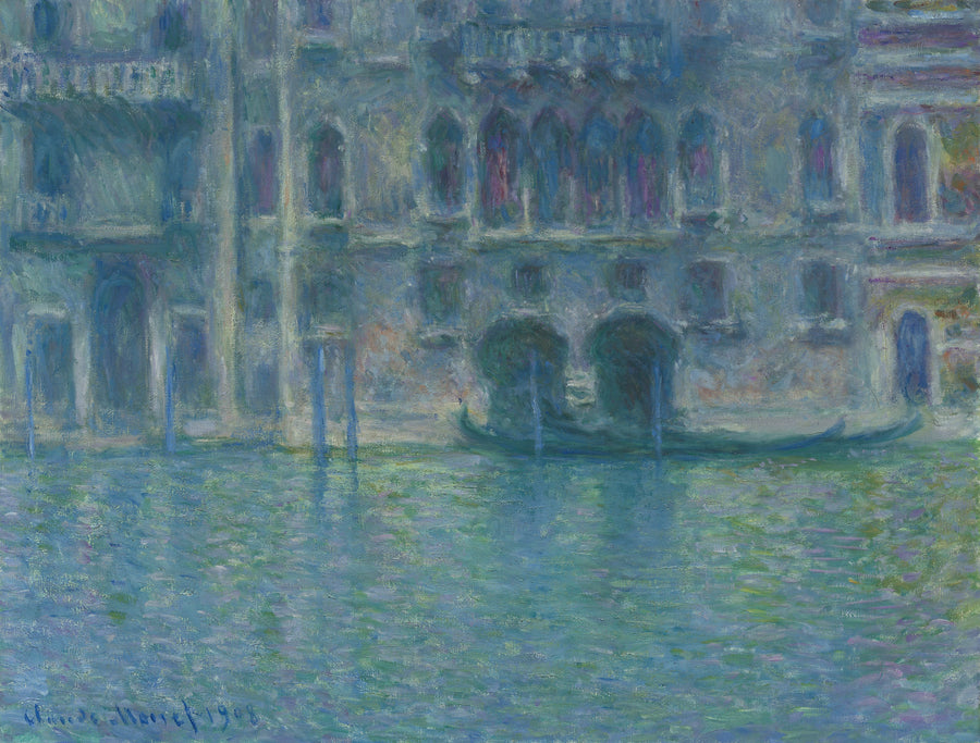 Palazzo da Mula à Venise de Claude Monet, 1908 – National Gallery of Art 1963.10.182, Wildenstein 1764