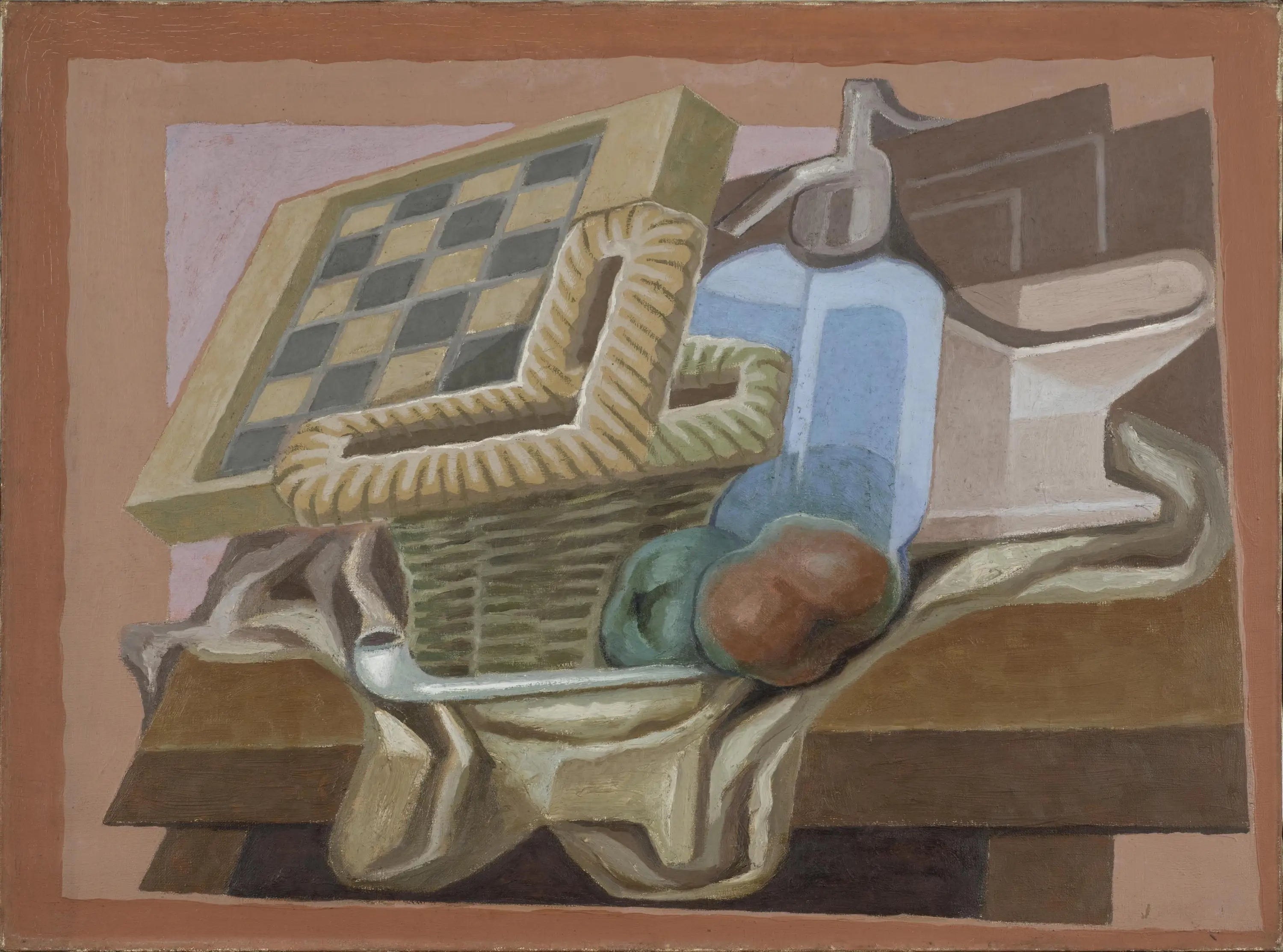 Panier et siphon - Juan Gris - Alpha Reproduction