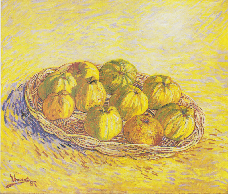 טבע דומם, סל תפוחים - Vincent van Gogh