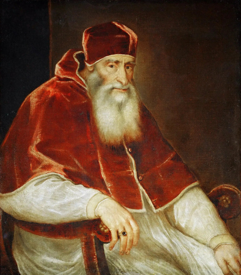 פאפא פול השלישי פרנססה (1468-1549) - טיציאן