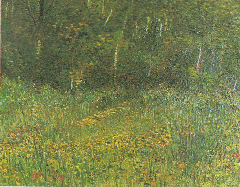 פארק ד'אסנייה באביב - Vincent van Gogh