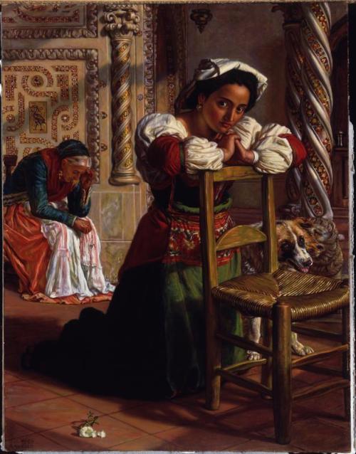 Passé et présent - William Holman Hunt - Alpha Reproduction