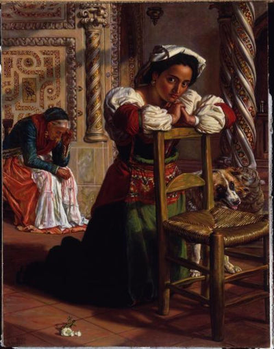 Passé et présent - William Holman Hunt - Alpha Reproduction