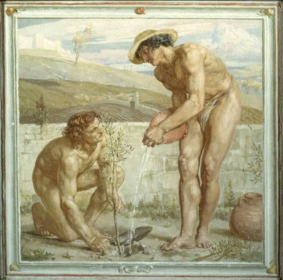 Paul et Apollos - Edward Poynter - Alpha Reproduction