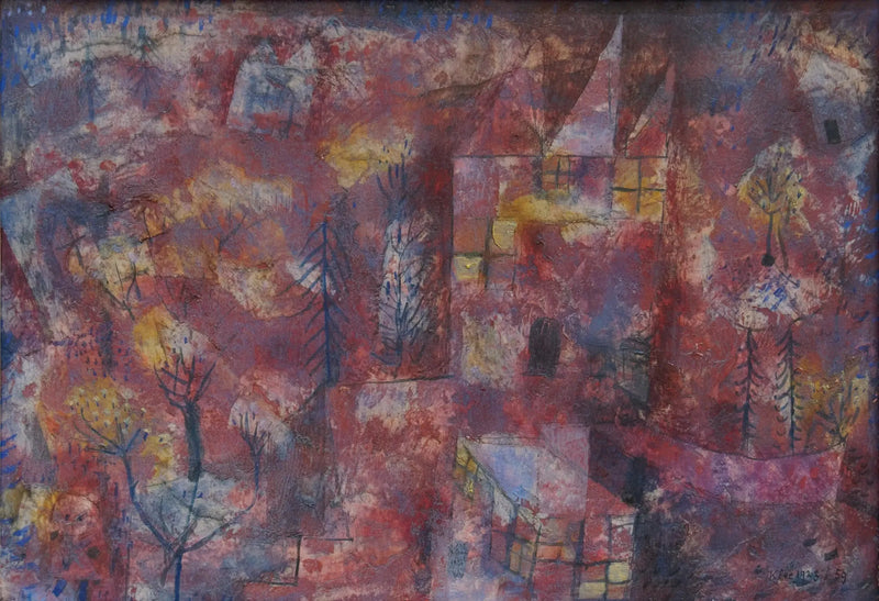 נוף עם ילד - פול קליי