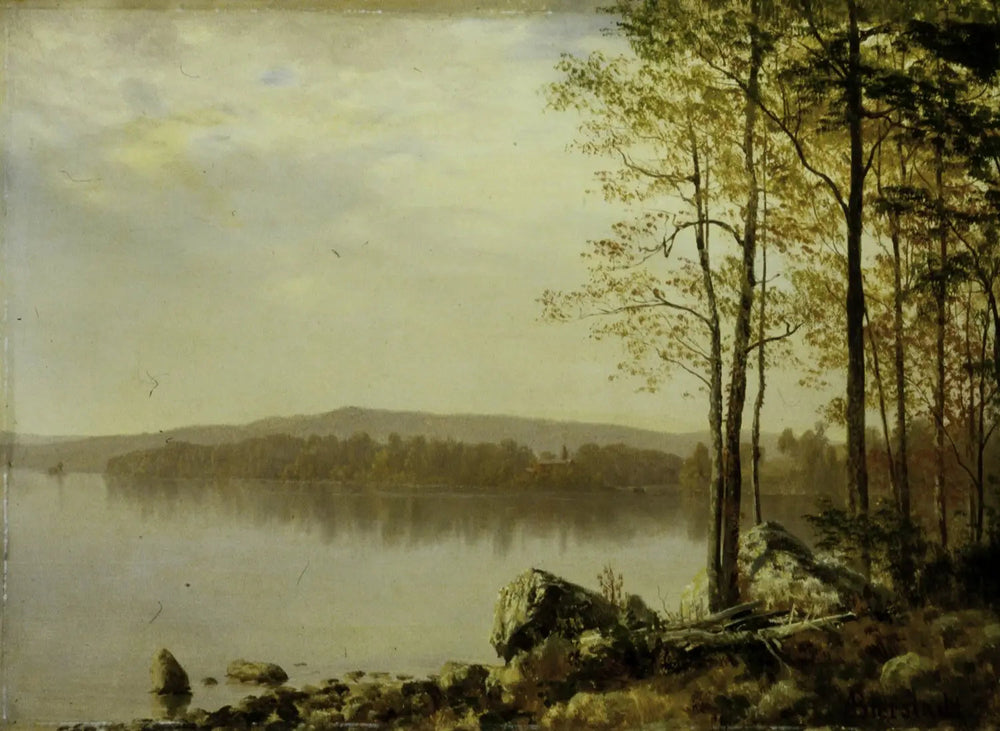 Paysage - Albert Bierstadt - Alpha Reproduction