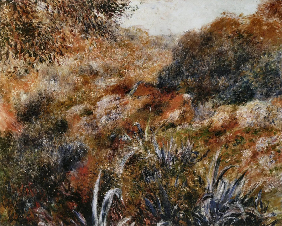 נוף אלג'ירי, ערוץ האישה הפראית - פייר-אוגוסט רנואר