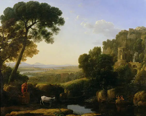 Paysage avec Argus gardant Io - Claude Lorrain - Alpha Reproduction