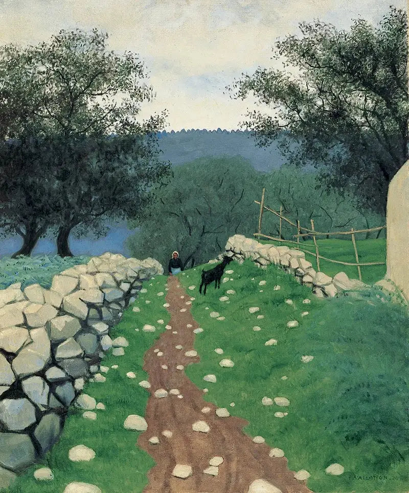 נוף עם עז, ונס - פֶּלִיקס וָלוֹטוֹן