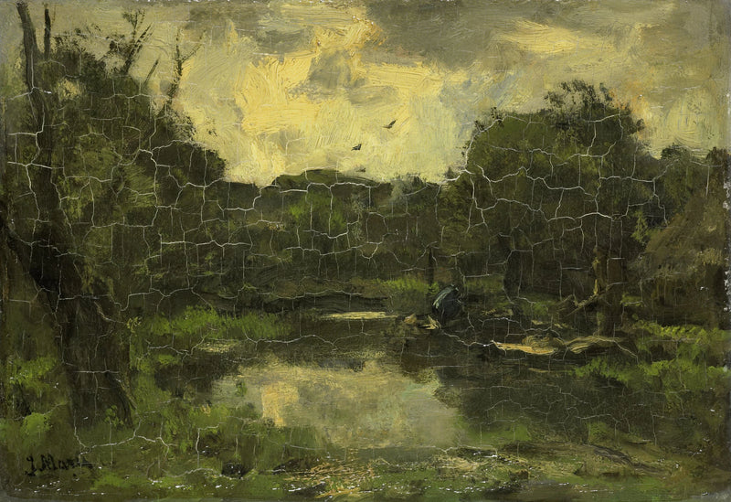 Paysage avec péniche - Jacob Maris