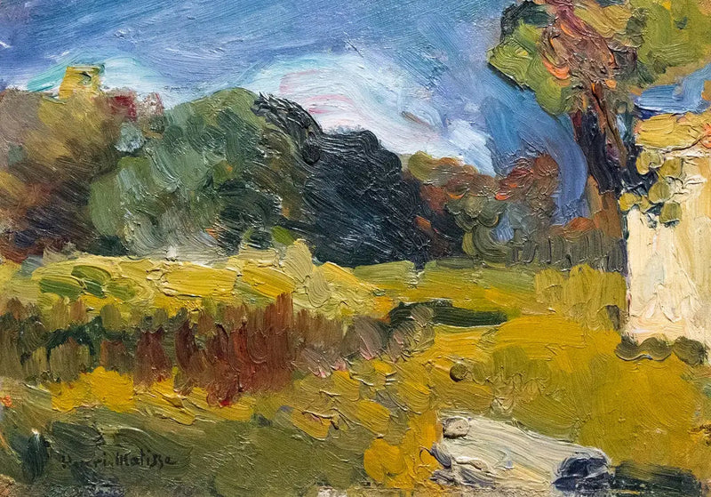 נוף קורסיקה - אנרי מאטיס