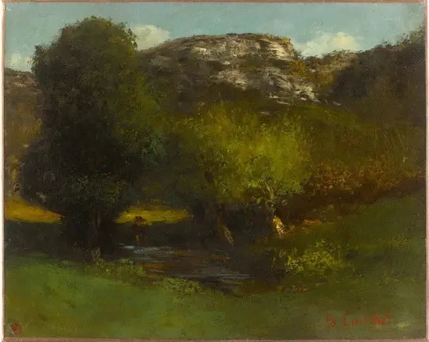 נוף של יורה - גוסטב קורבה
