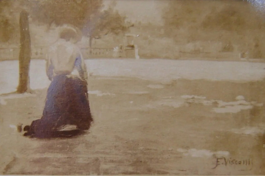 נוף של לוקסמבורג - Eliseu Visconti