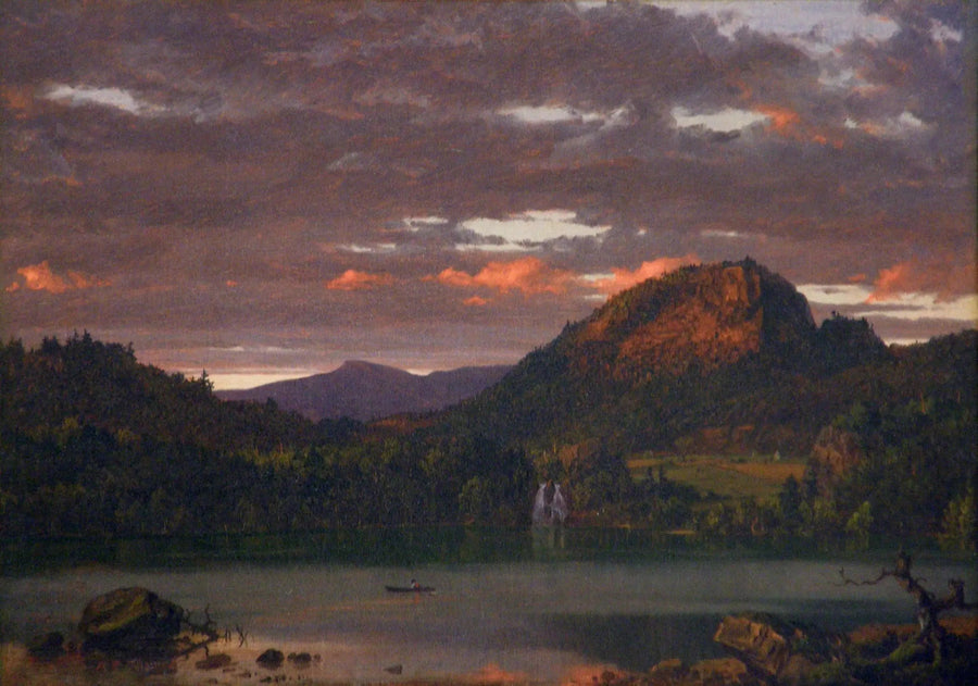 Paysage de montagne - Frederic Edwin Church image 1 reproduction d’œuvre d’art à l’huile