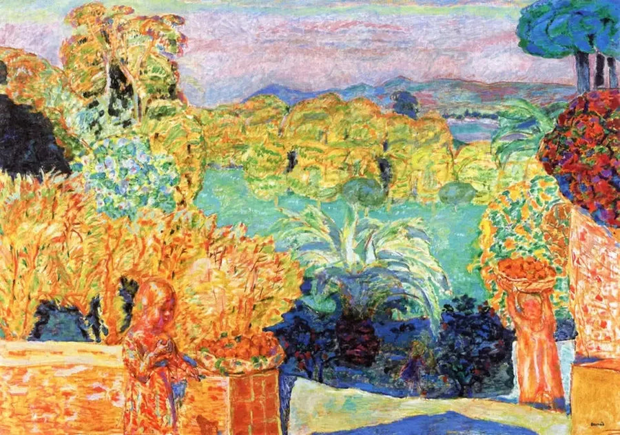 נוף הדר וילדים שניים - פייר בונאר