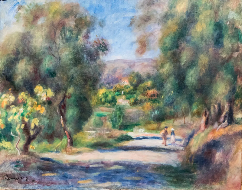 נוף הדרום של צרפת - פייר-אוגוסט רנואר