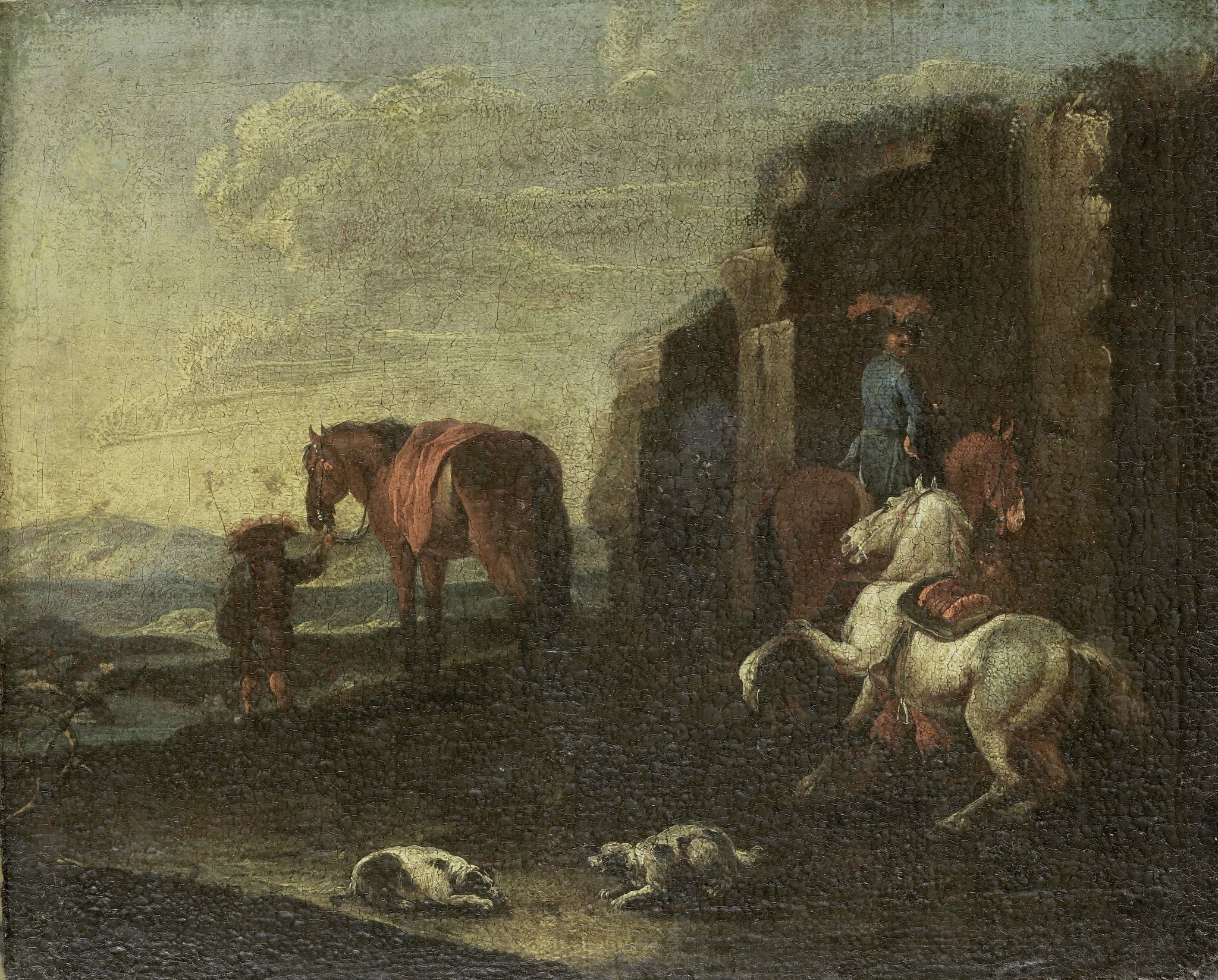 Paysage italien - Artiste inconnu du Rijksmuseum