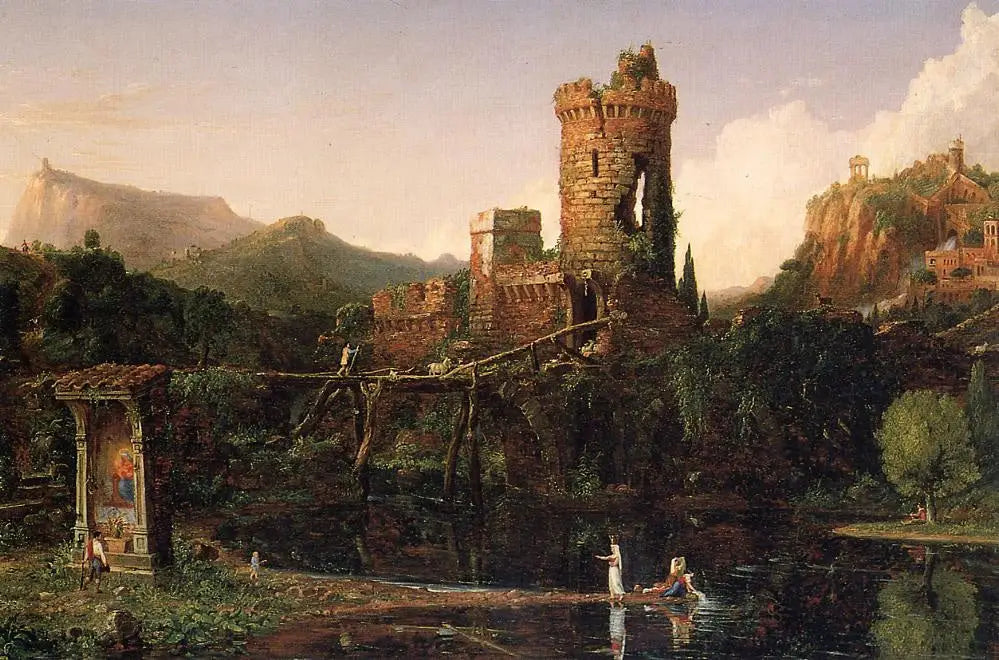Paysage italien - Thomas Cole - Alpha Reproduction
