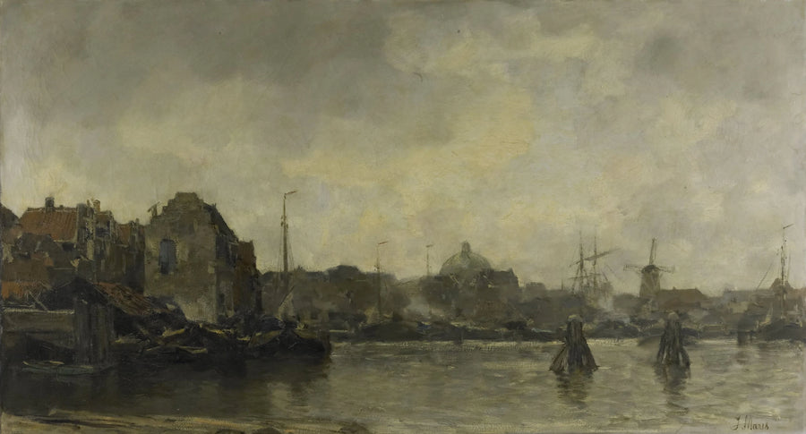Paysage urbain - Jacob Maris