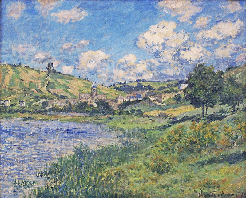נוֹף. Vétheuil W526 - קלוד מונה