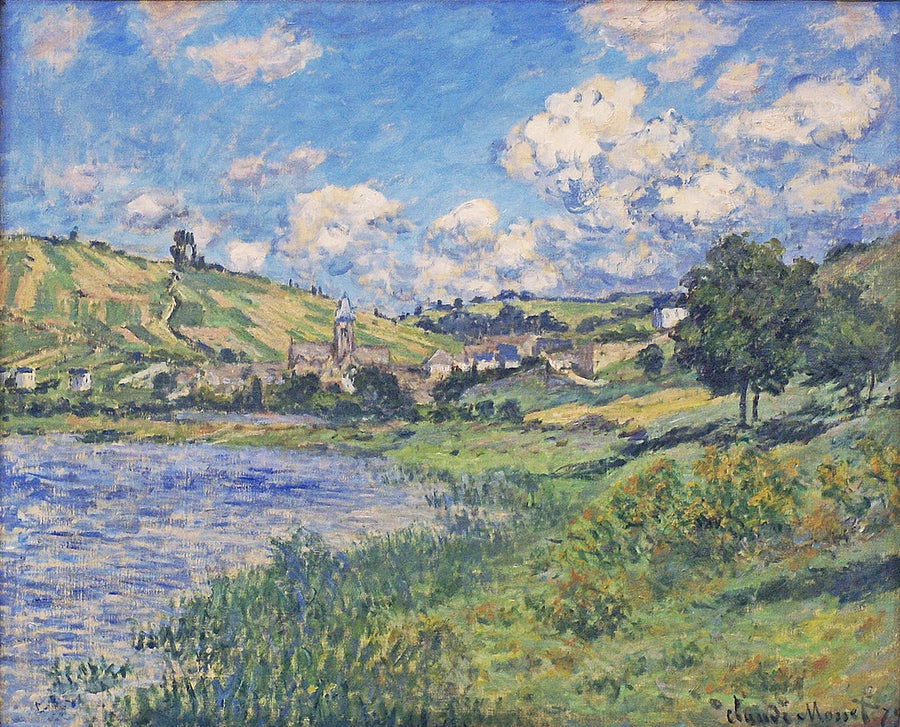 נוֹף. Vétheuil W526 - קלוד מונה