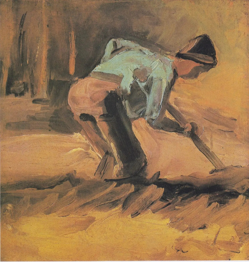 איכר חופר - וינסנט ואן גוך