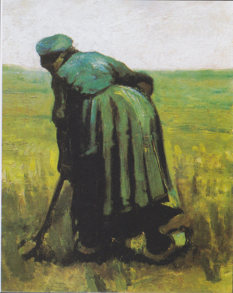 אישה עם את, מבט מאחור - Vincent van Gogh