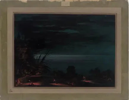 דיג במנוף לדגי סלמון - אוטווה - ג'ורג' קאטלין