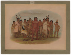 "צייר אותי" - אפאצ'י - George Catlin