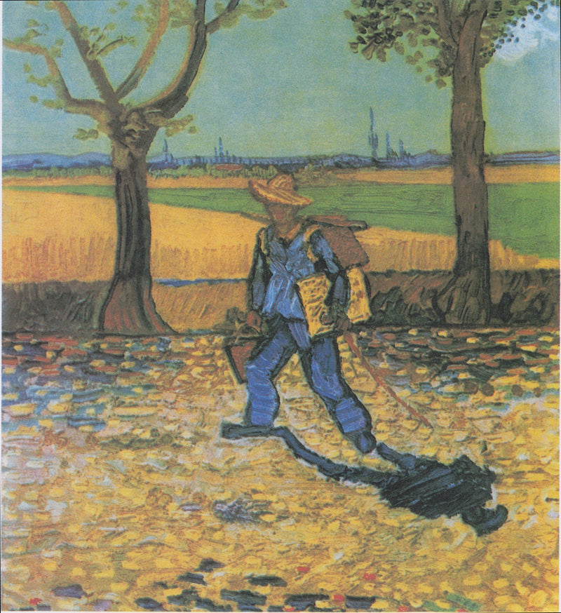 הצייר בדרך לעבודה - Vincent van Gogh