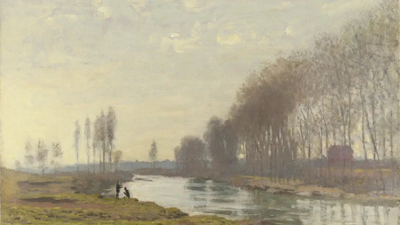 Le Petit Bras de la Seine ב-Argenteuil W196 - קלוד מונה