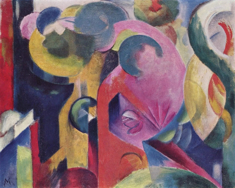 קומפוזיציה קטנה III - פרנץ מארק