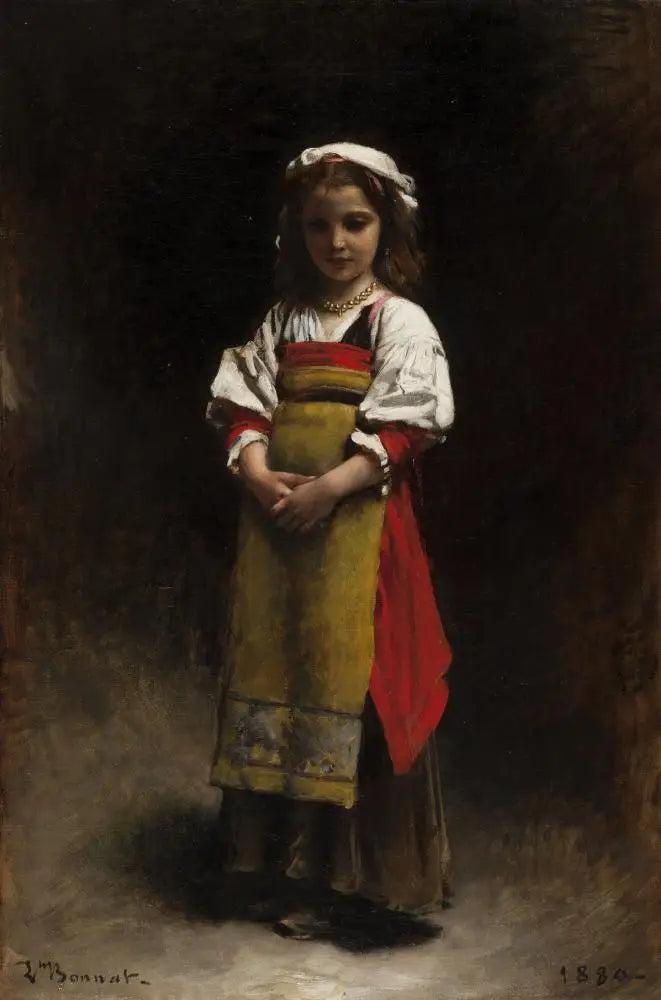Petite Italienne - Léon Bonnat - Alpha Reproduction
